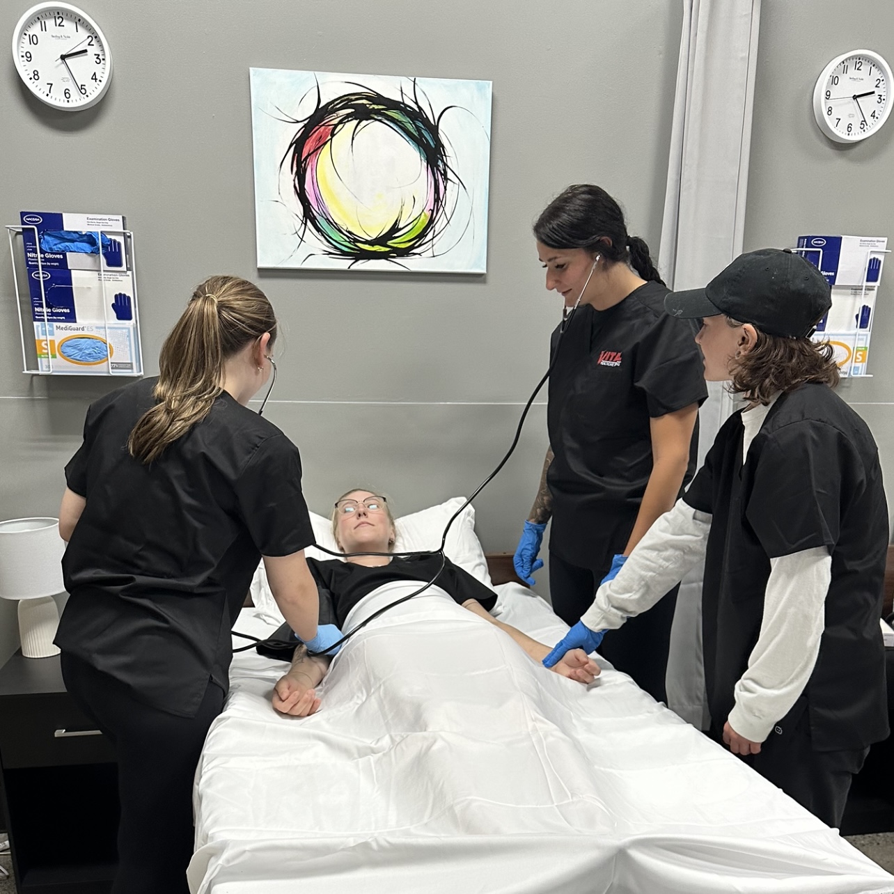 CNA training classroom in Spokane